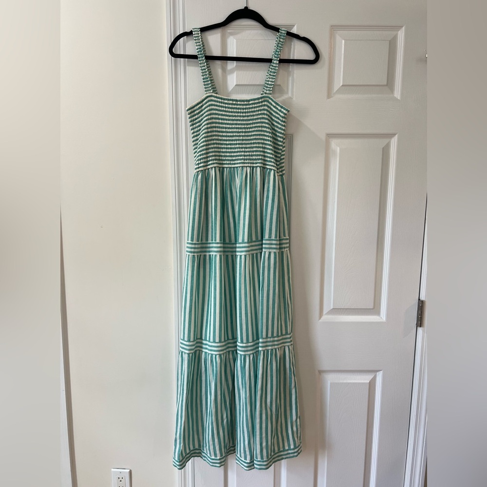 Marine Layer striped maxi dress